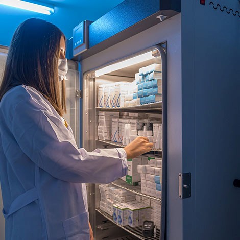 A GMP-Complient Pharmaceutical Production Facility with Advanced Technology